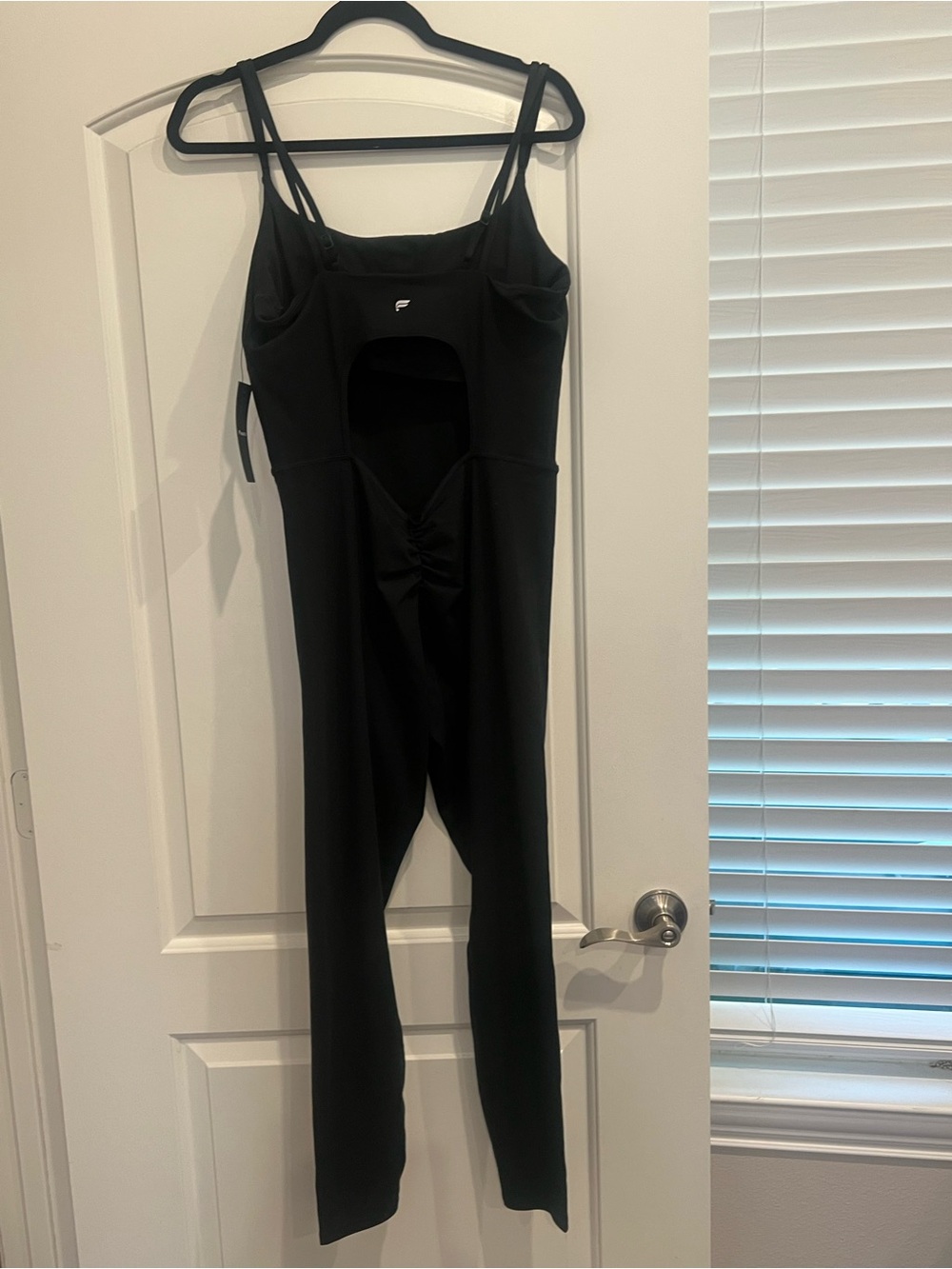 Fabletics Black Double-Strap Jumpsuit - Picture 2 of 5